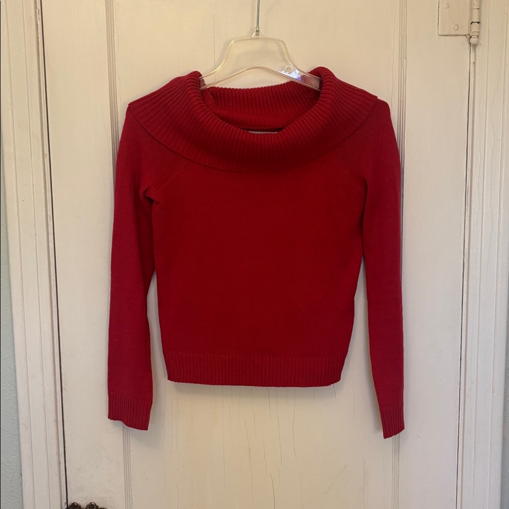 Aeropostale Vibrant Red Knit Top